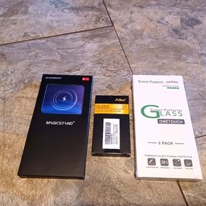 IPhone 15 Casekoo Magicstand/Ailun Camera Lens Protector/amFilm Screen Protector